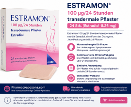 ESTRAMON 100 µg/24 Hours Transdermal Patches 24 Patches (Estradiol 8.26 mg)