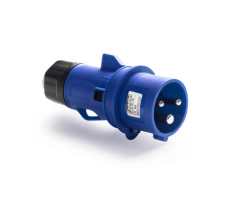 Famatel Industrial Plug / CEE Round Pin – 216-6, 16A 2P+PE 6H 230V – IP54