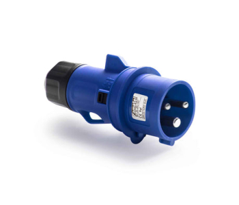 Famatel Industrial Plug / CEE Round Pin – 216-6, 16A 2P+PE 6H 230V – IP54