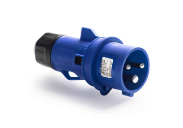 Famatel Industrial Plug / CEE Round Pin – 216-6, 16A 2P+PE 6H 230V – IP54