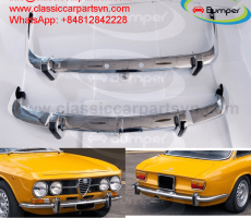 Alfa Romeo 1750 GTV Coupe S2 (1970-1977) bumpers with overriders
