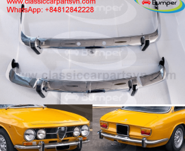 Alfa Romeo 1750 GTV Coupe S2 (1970-1977) bumpers with overriders