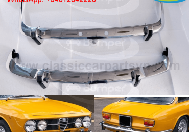 Alfa Romeo 1750 GTV Coupe S2 (1970-1977) bumpers with overriders