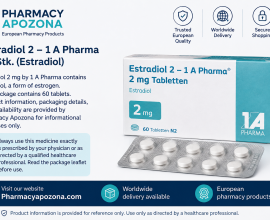 Estradiol 2 – 1 A Pharma 60 Tablets (Estradiol)