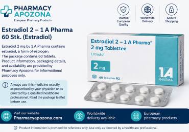 Estradiol 2 – 1 A Pharma 60 Tablets (Estradiol)