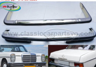 Mercedes W114 W115 250c 280c coupe full set bumpers