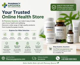 Pharmacy Apozona – Your Trusted Online Health & Wellness Store