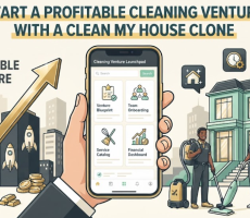Start a Profitable Cleaning Venture with a Clean My House Clone