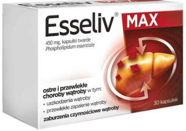 Aflofarm,Esseliv Max 450mg 30 caps