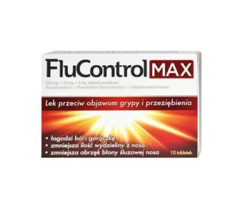 Aflofarm,Flucontrol Max 10 tabl