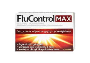 Aflofarm,Flucontrol Max 10 tabl