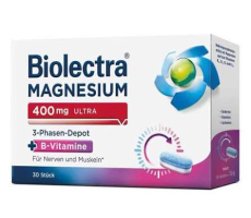 Biolectra® Magnesium 400 mg Ultra 3-Phase Depot, 30 Tablets