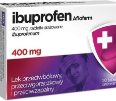 Aflofarm Ibuprofen 400 mg, 20 Tablets