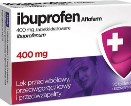 Aflofarm Ibuprofen 400 mg, 20 Tablets
