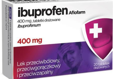 Aflofarm Ibuprofen 400 mg, 20 Tablets