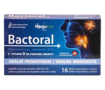 Bactoral + Vitamin D, 16 Tablets