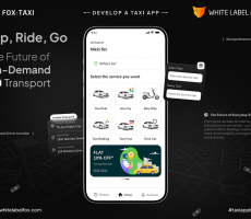 FOX-TAXI – Start Your Taxi Startup with an Advanced Uber Clone Solution