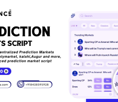 Blockchain-Based Prediction Market Script – Minimal Cost, Instant Free Demo